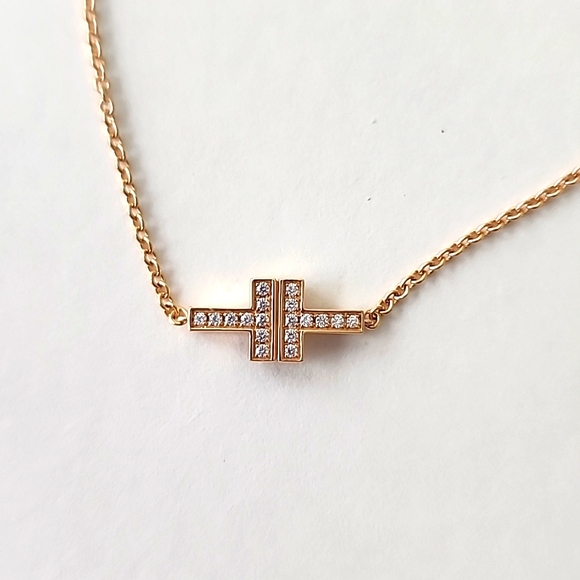 Tiffany & Co. Diamond Double Chain Bracelet - Picture 3 of 6